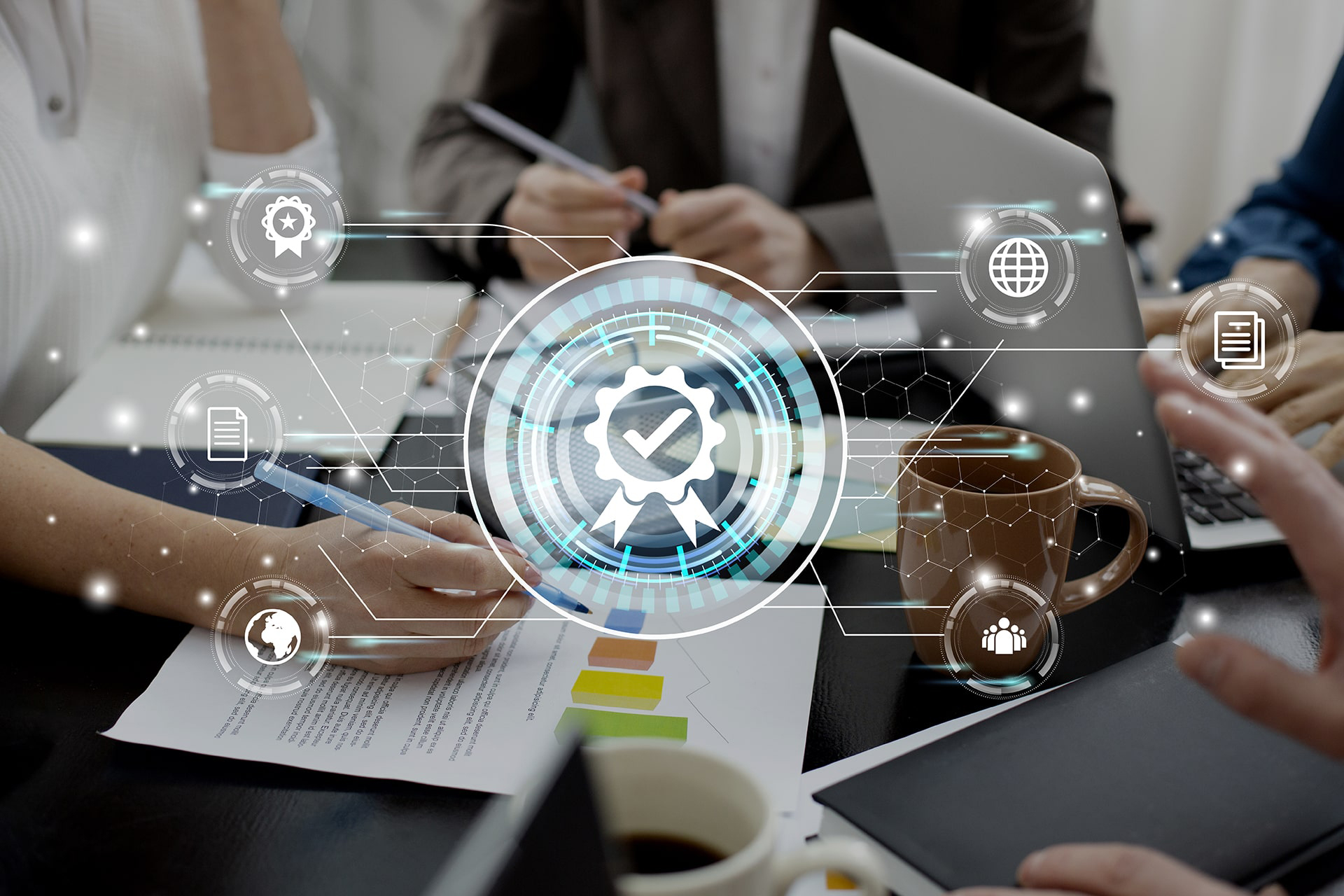 Aperçu du site QA Consulting QCI — Consulting · réalisé par l'agence web DWS Tizi Ouzou